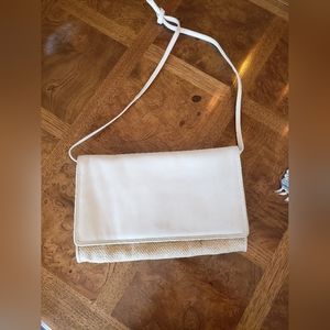 Bottega Veneta Leather & Fiber Shoulder Bag